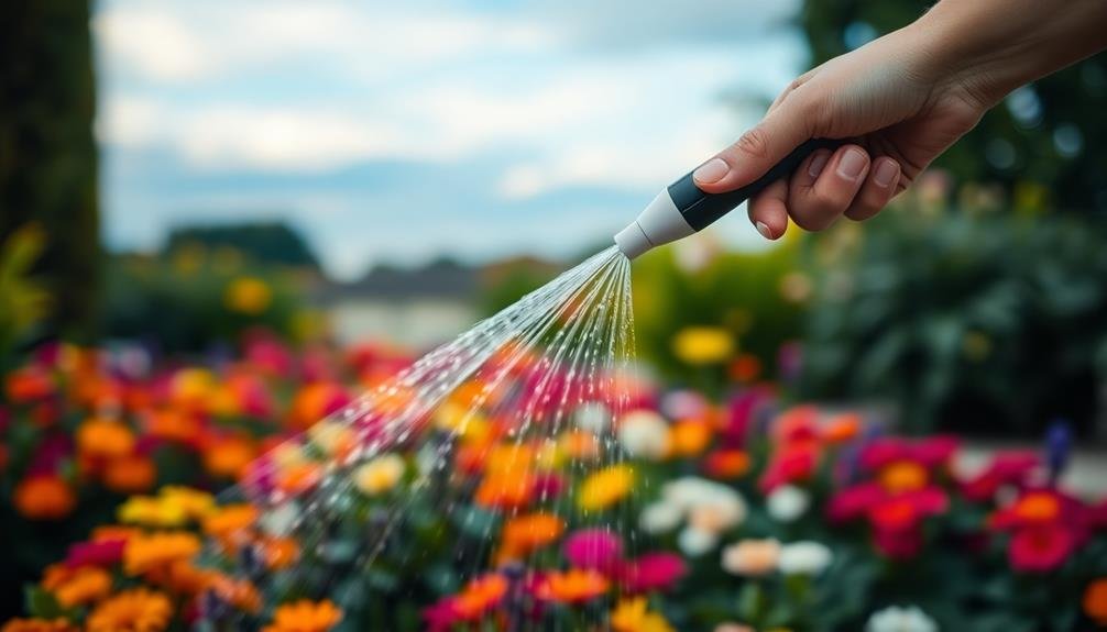 adjustable garden watering tool