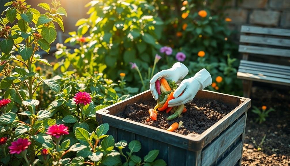 anxiety friendly composting gardening tips