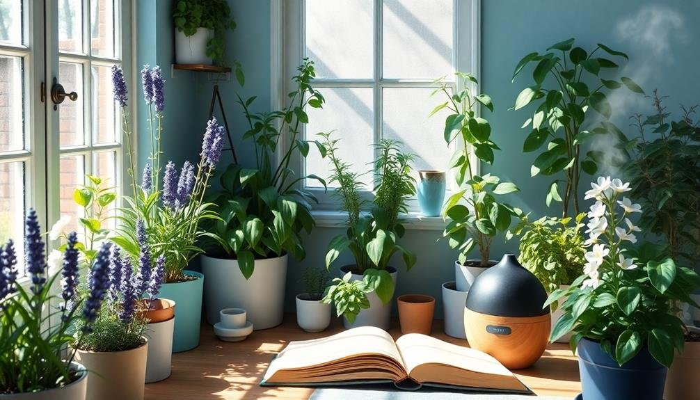 anxiety reducing home plants