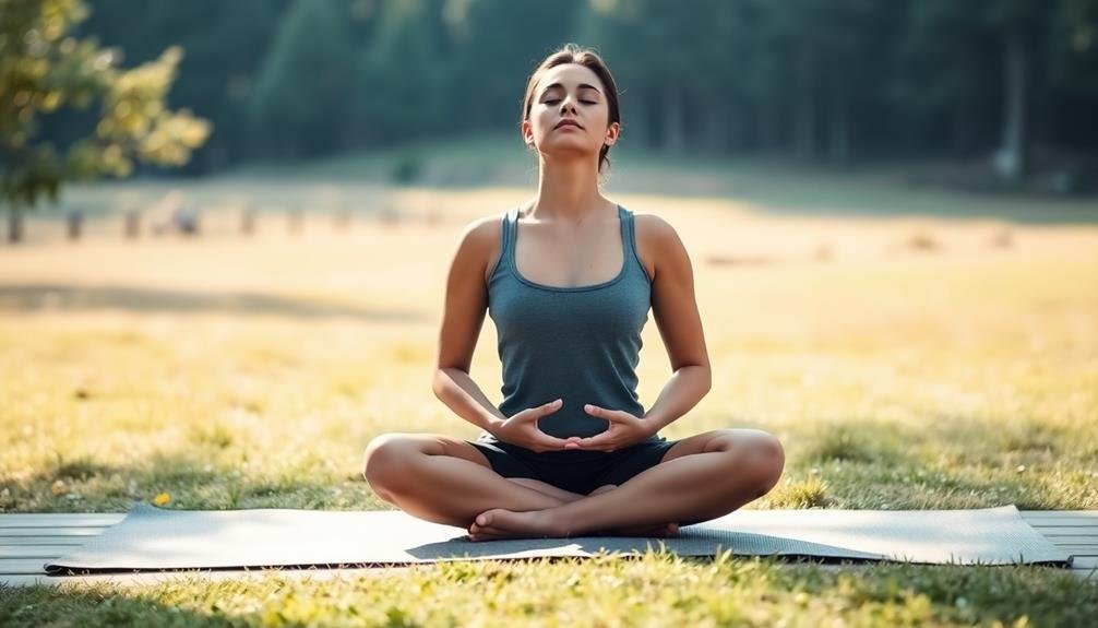 begin with breathing techniques