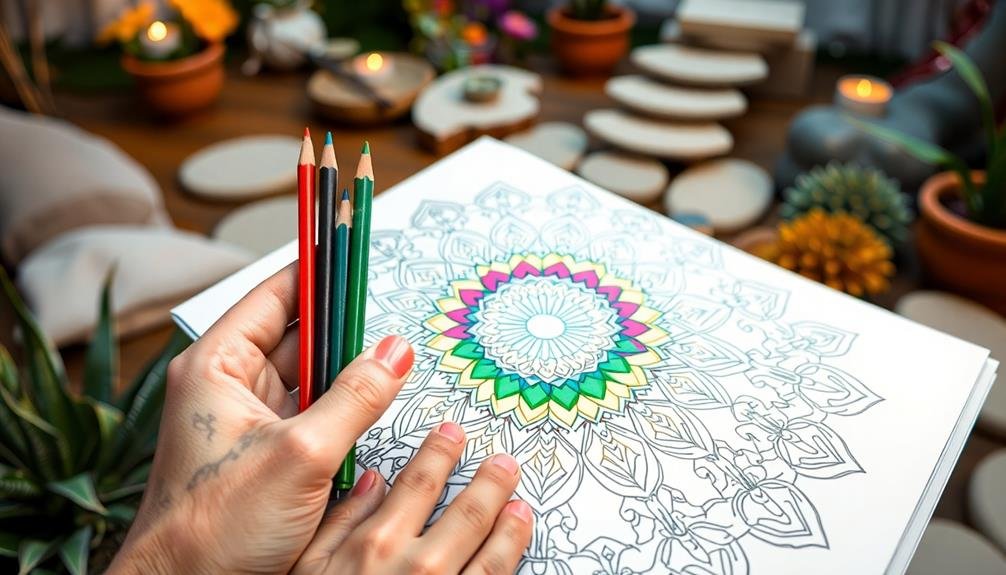 coloring to combat perfectionism