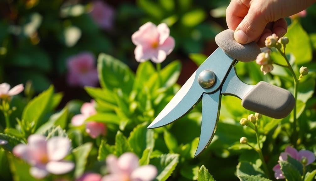 comfortable garden cutting tools