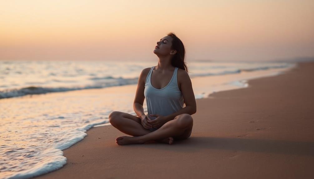 embracing tranquility within self