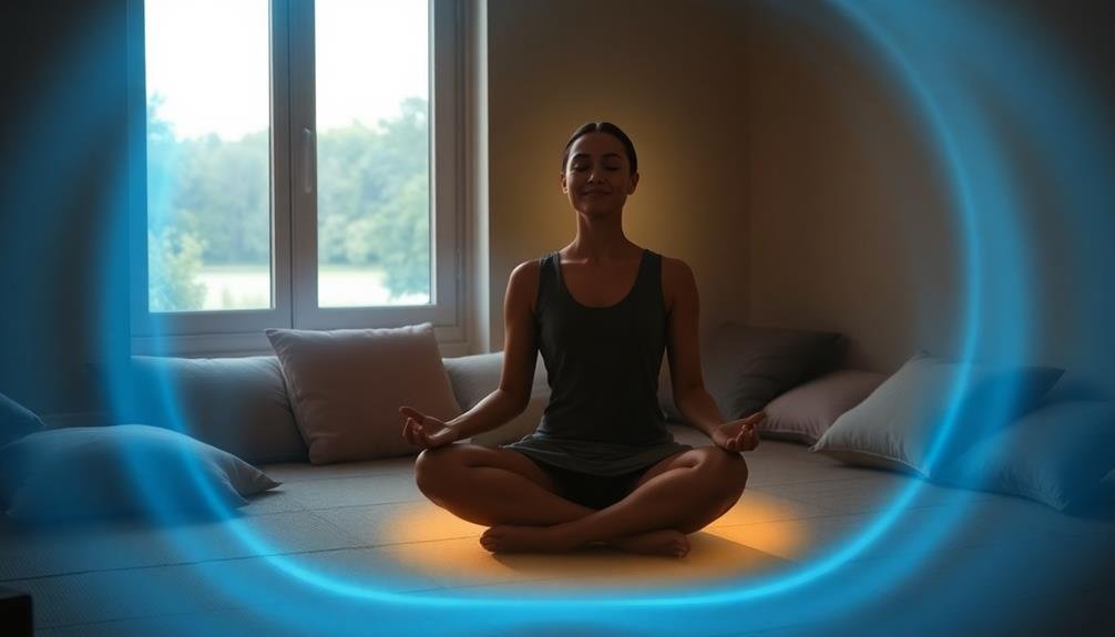 feeling secure and peaceful