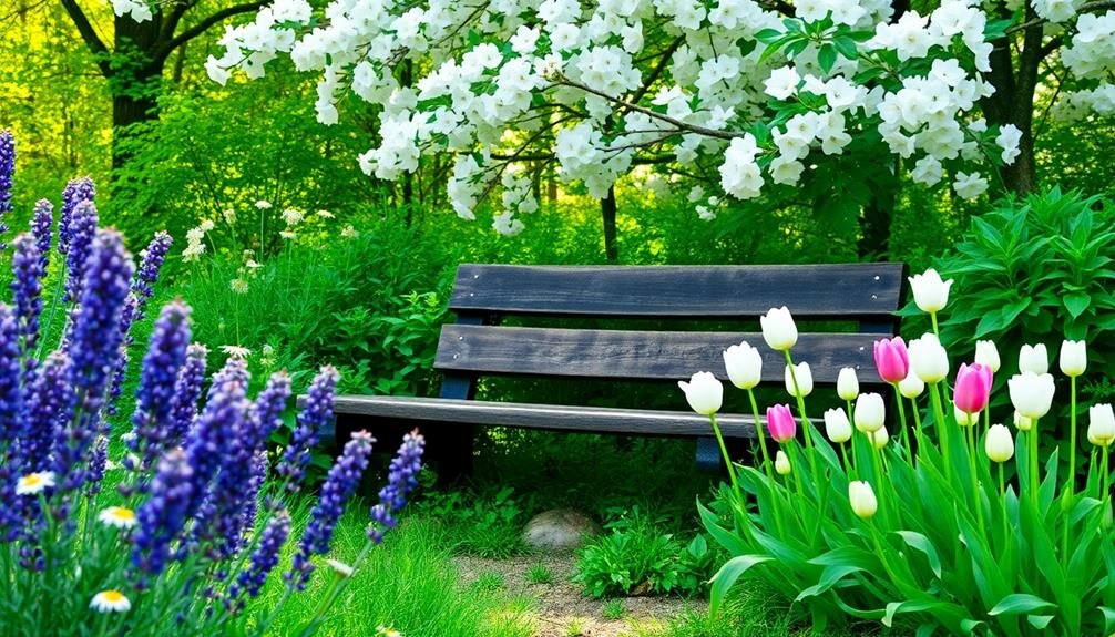 floral serenity of spring