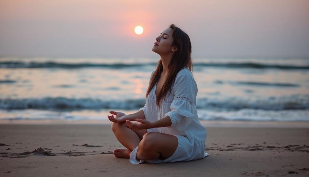 focused relaxation breathing practice