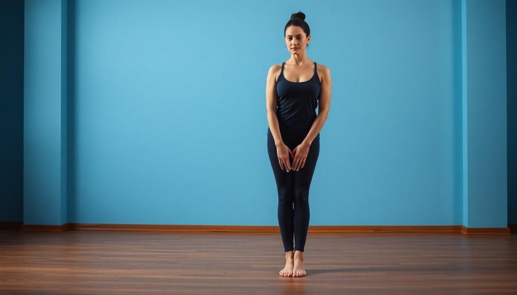 forward bend yoga pose
