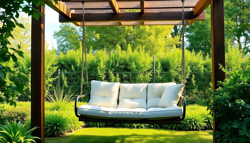 gentle motion swing seats