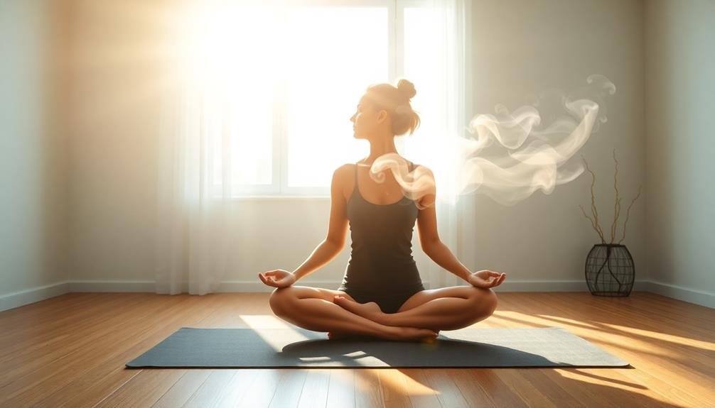 mindful breathing flow sequence