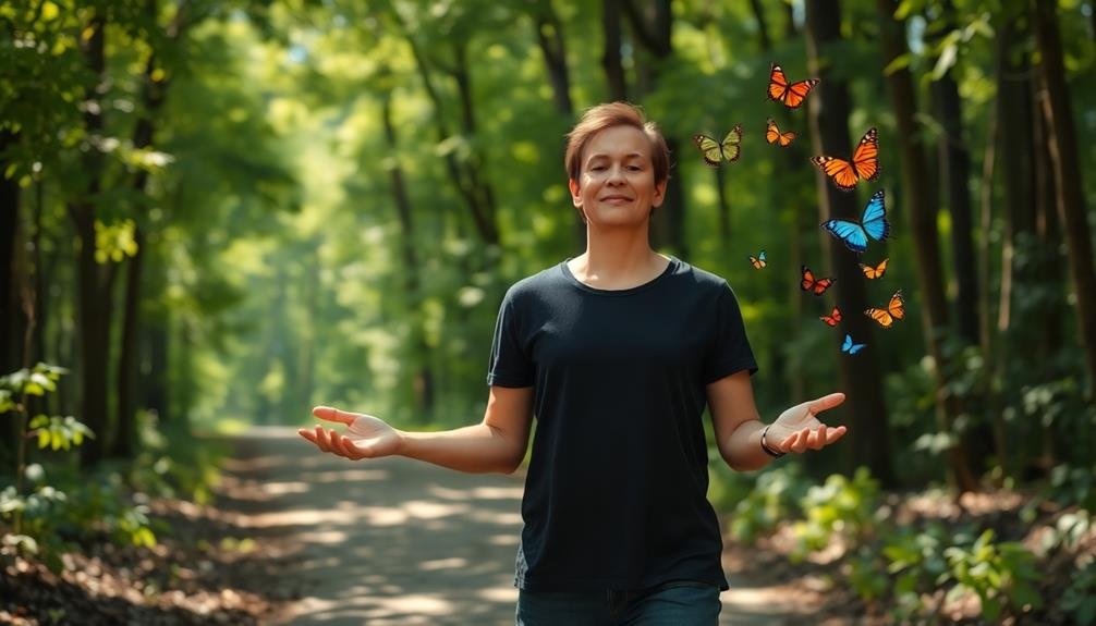 mindful compassionate walking routine
