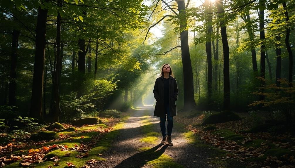 mindful walking in nature