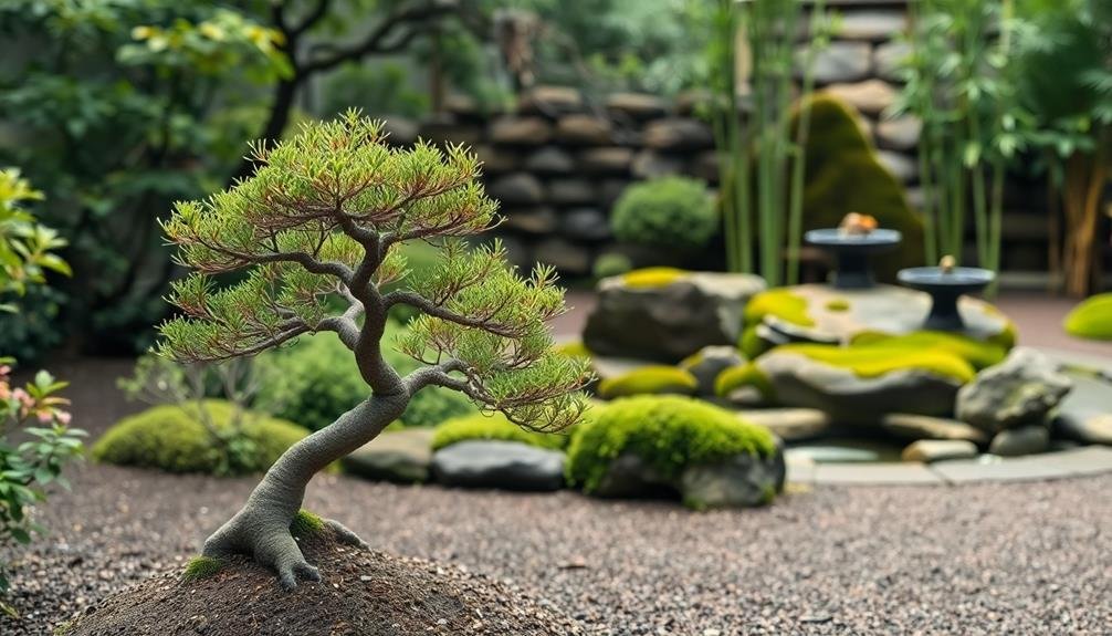 mindfulness through bonsai gardening