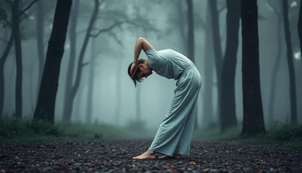 movement relieves built up tension