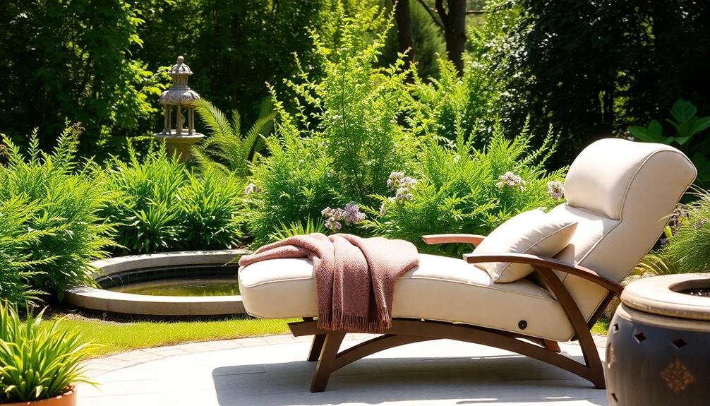 outdoor adjustable recliners relaxation
