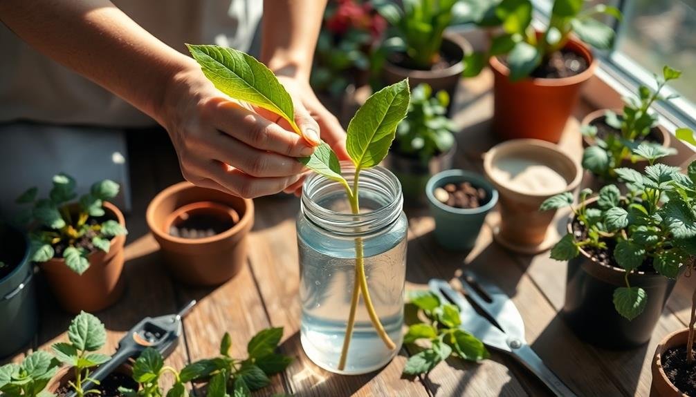 plant propagation for anxiety relief