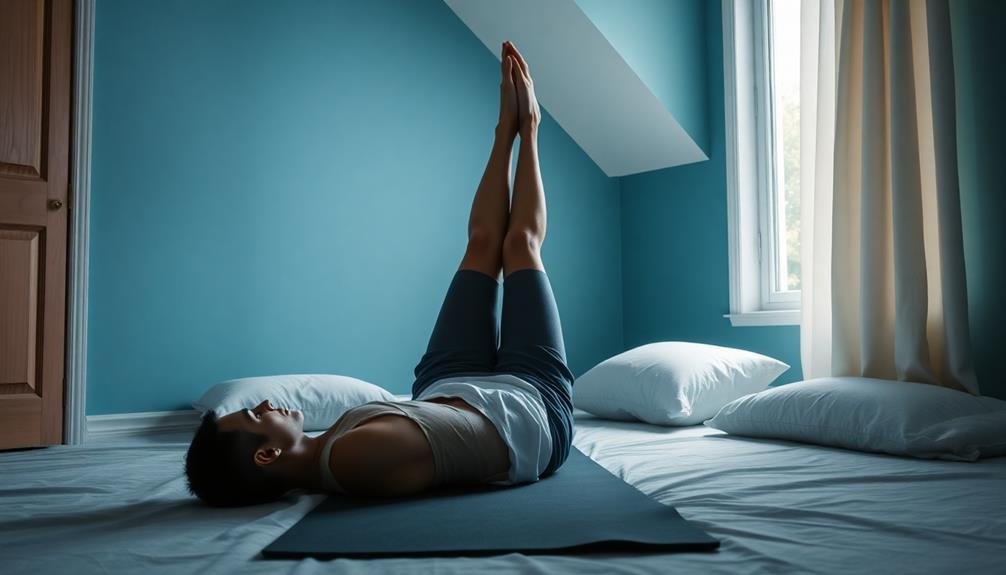 restorative yoga pose