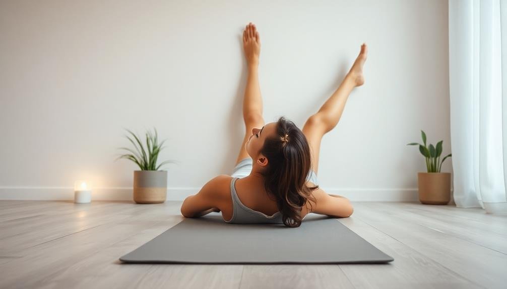restorative yoga pose