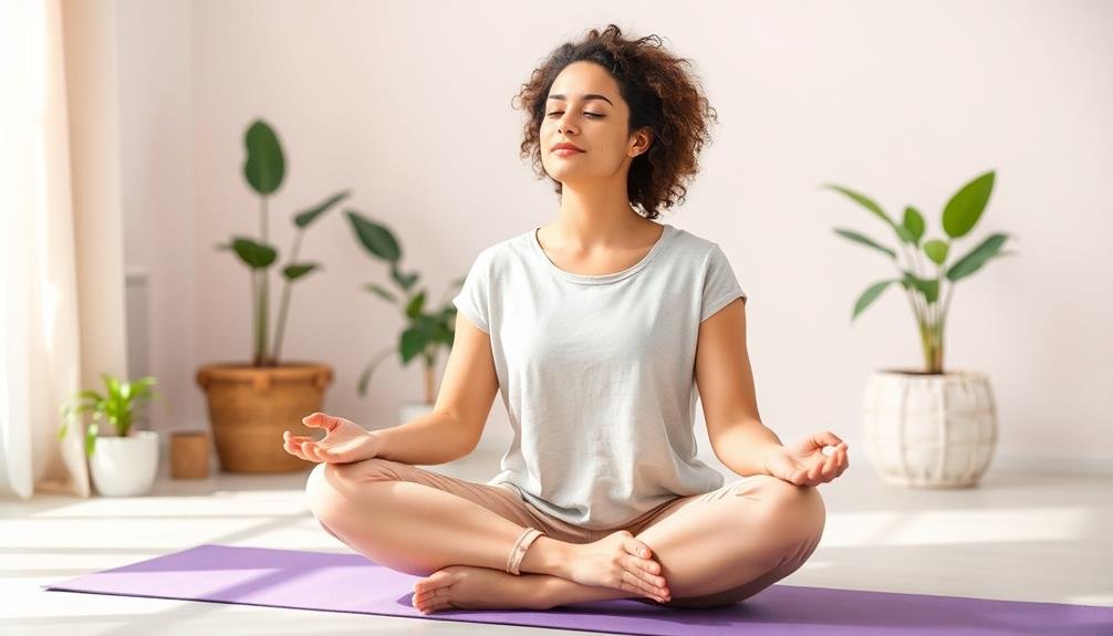 simple seated meditation position