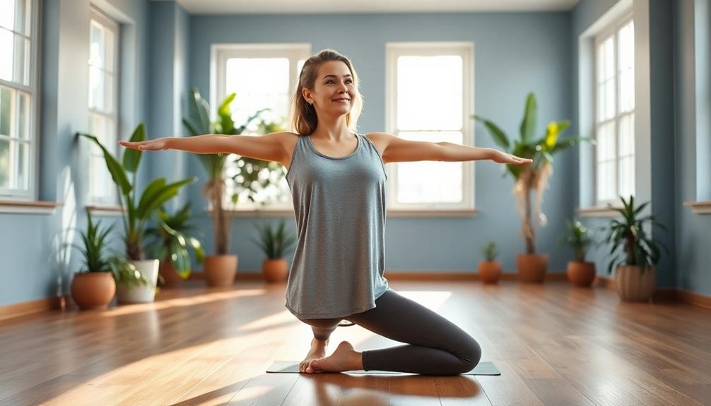 standing yoga posture practice