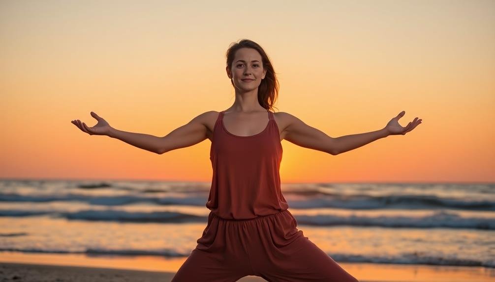 strength and balance pose