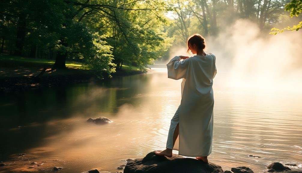 tranquil stream mindfulness practice
