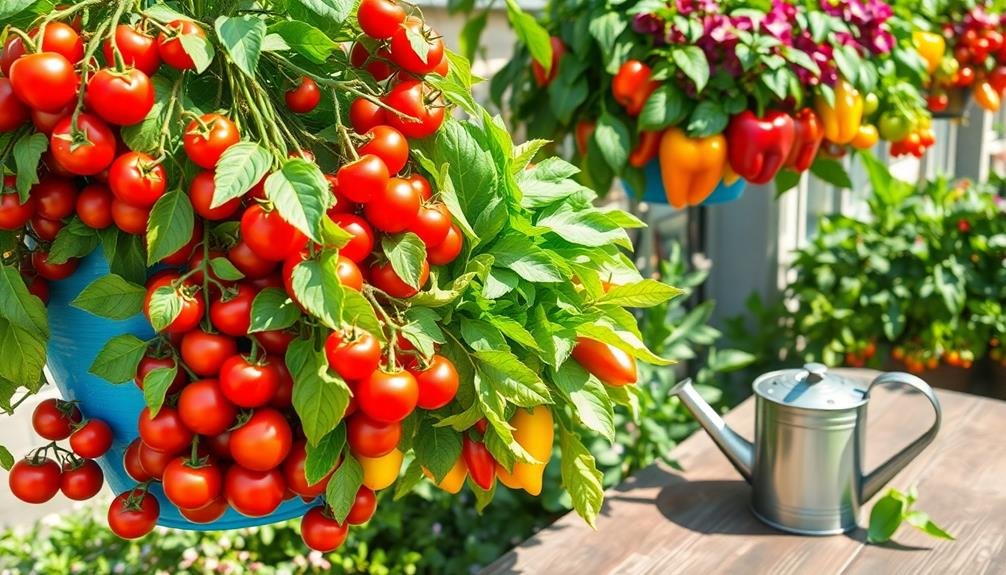 vertical garden vegetable planting