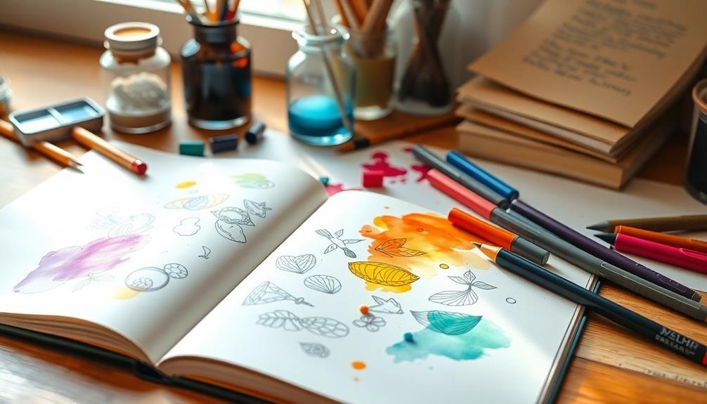 art journaling stress relief guide