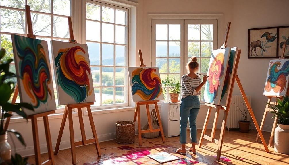 artistic freedom in painting