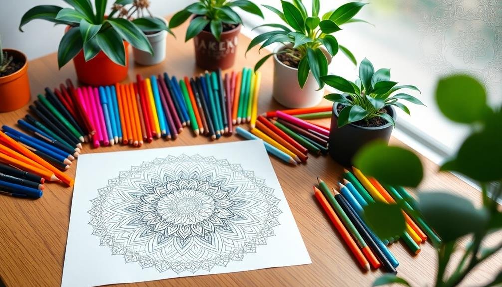 basic art coloring tools