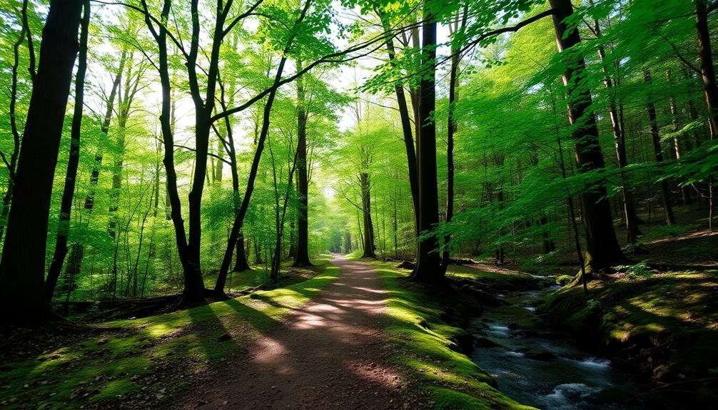 calming tree identification hikes