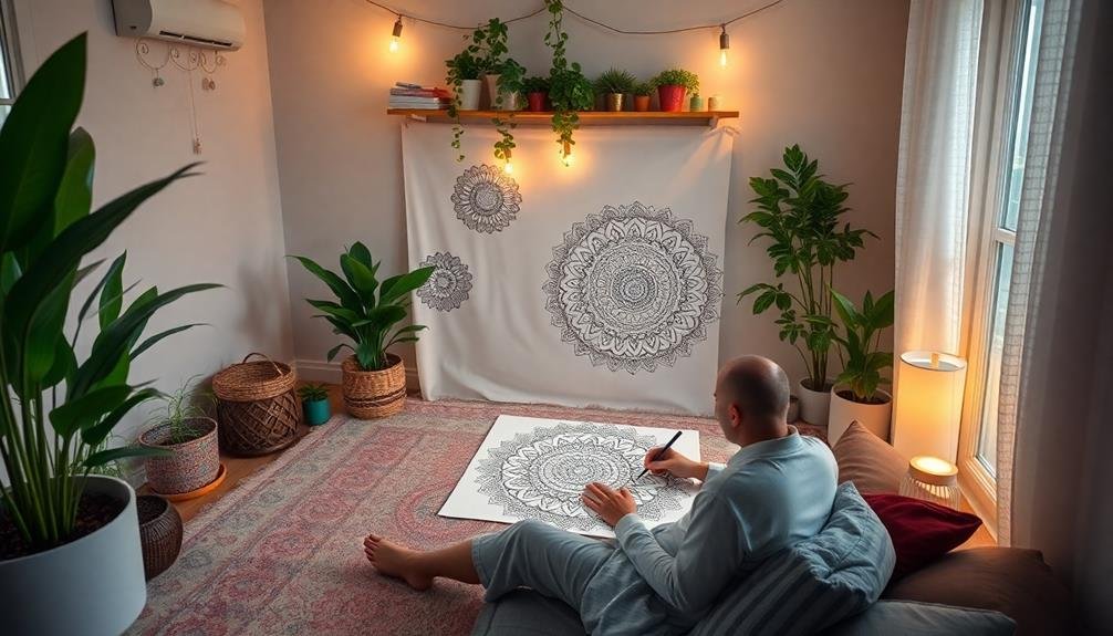 coloring as anxiety relief
