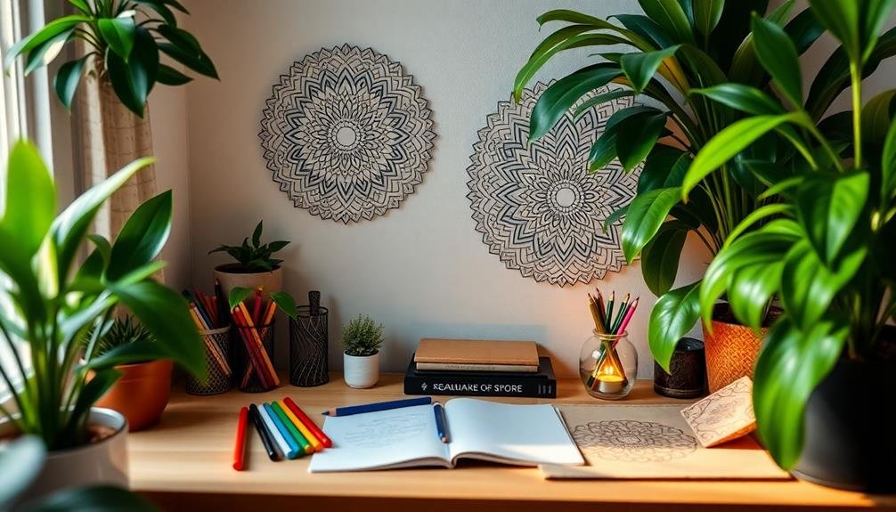 coloring as anxiety therapy