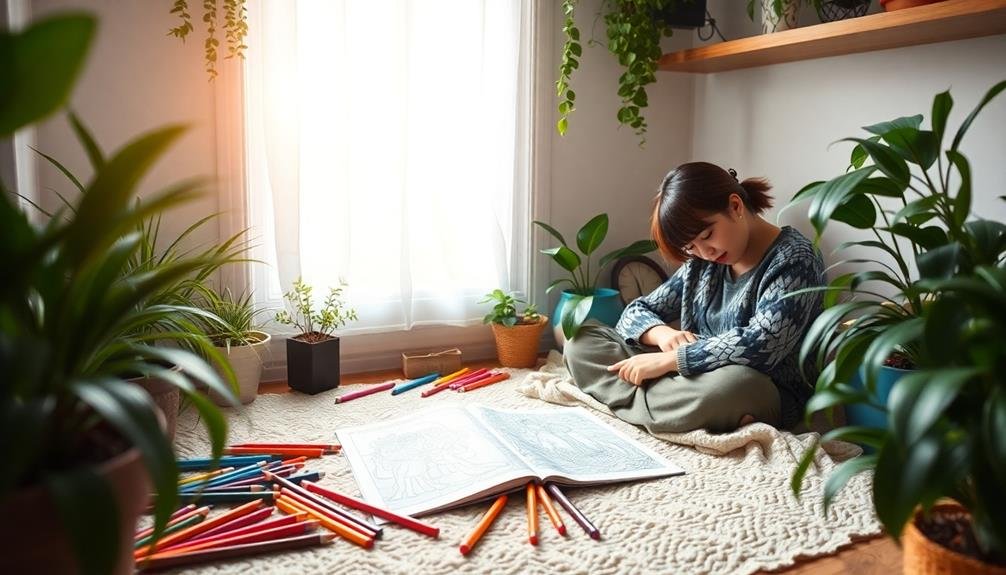 coloring books promote relaxation