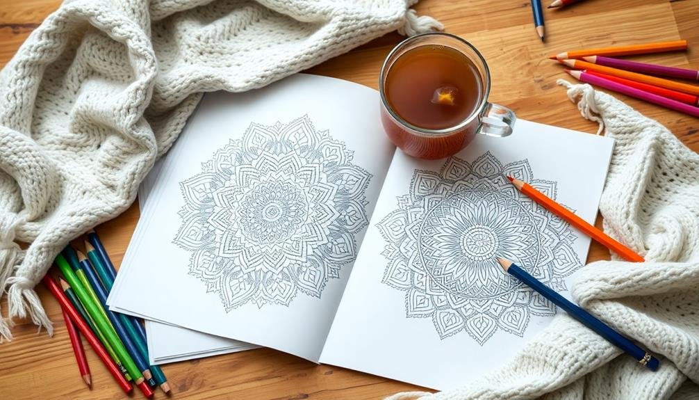 creative relaxation through art