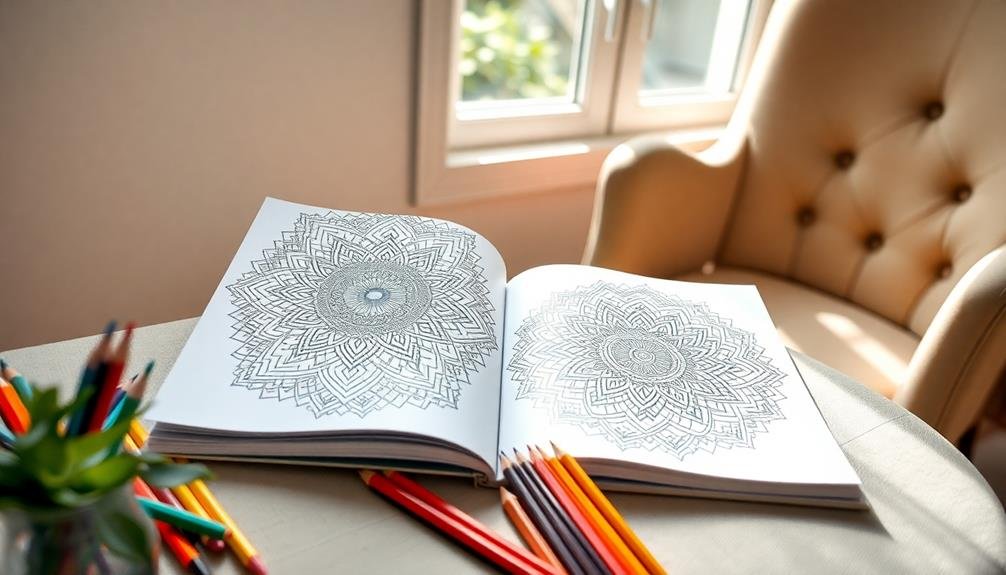 creative relaxation through coloring
