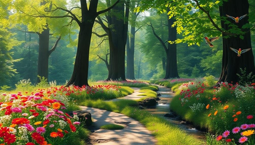 embracing the natural world
