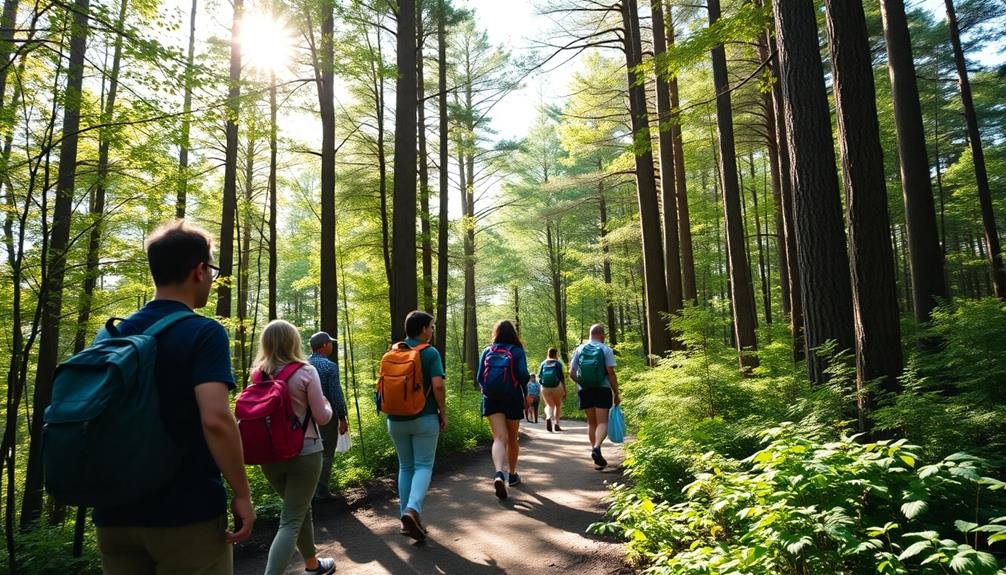 group hikes for introverts