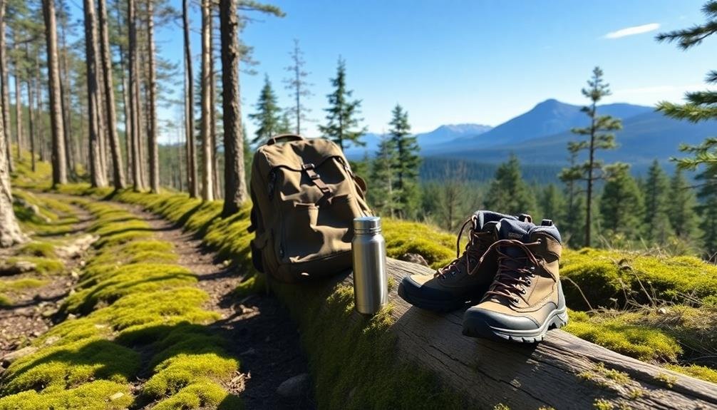hiking gear for relaxation