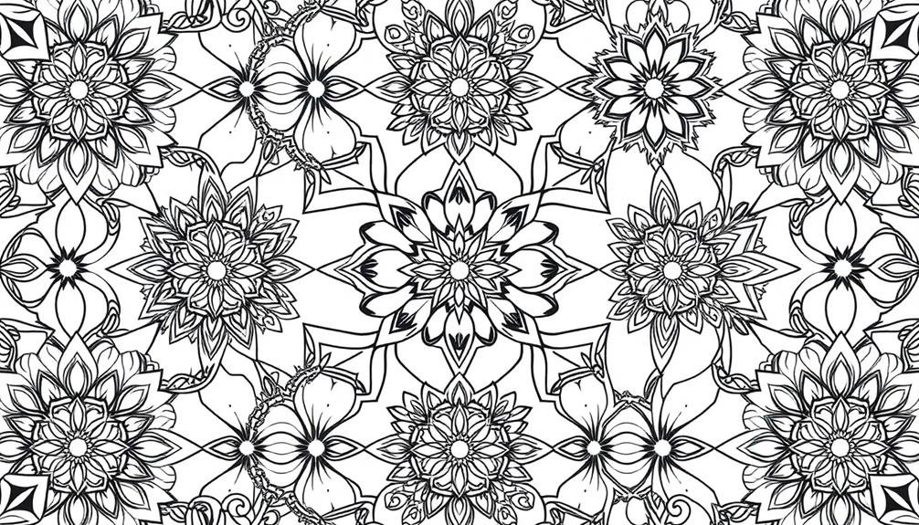 intricate mathematical designs emerge