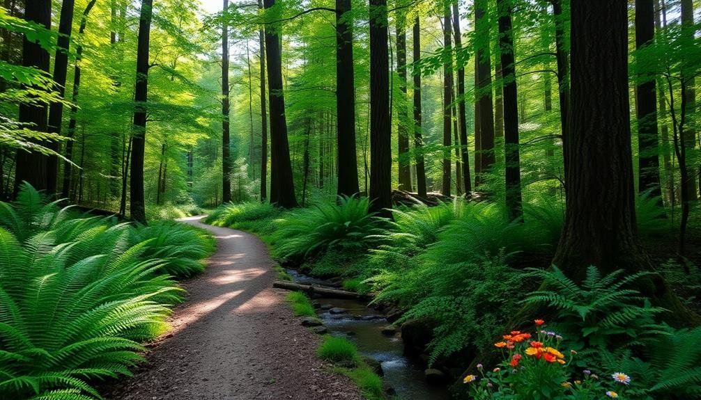 mindful hiking nature paths