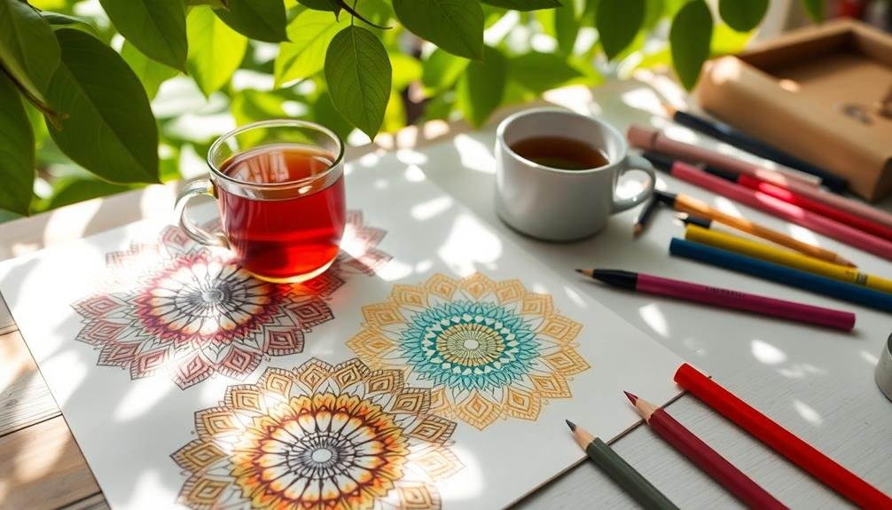 mindful mandala art practice
