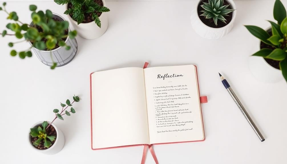 mindfulness through reflective journaling