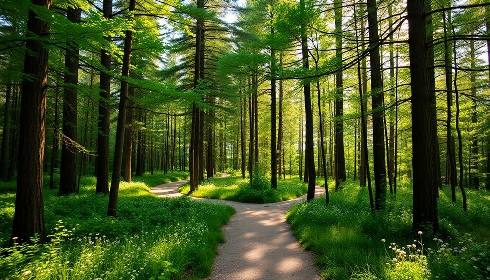 peaceful hiking trail recommendations