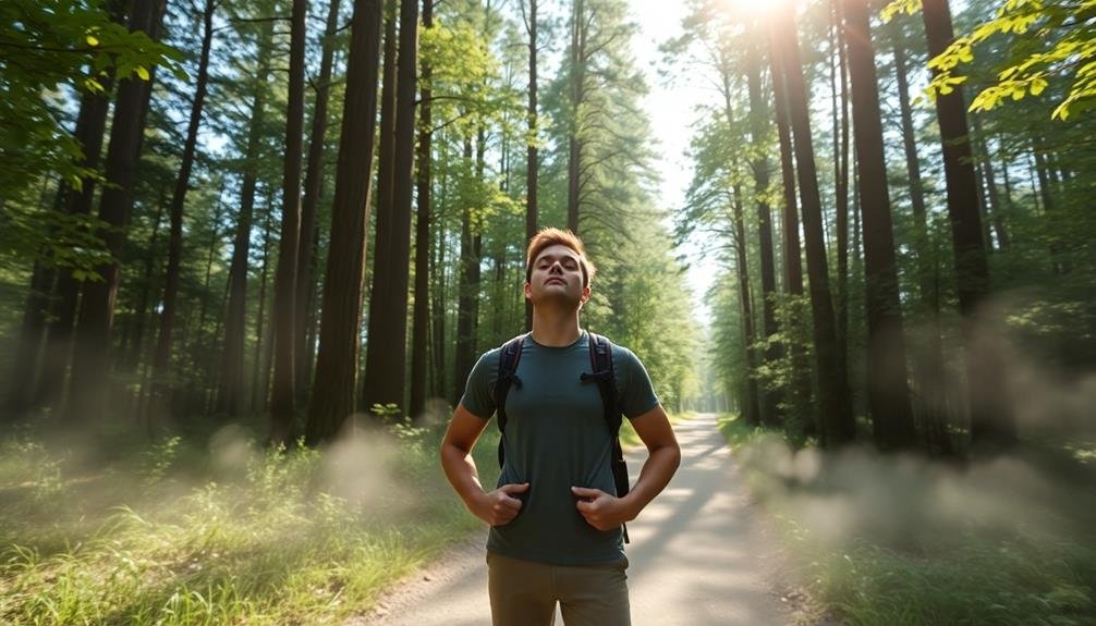 serene hiking breath techniques