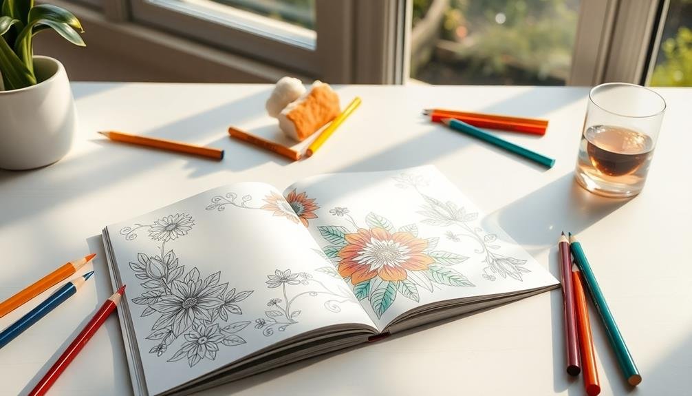 stress relief through creativity