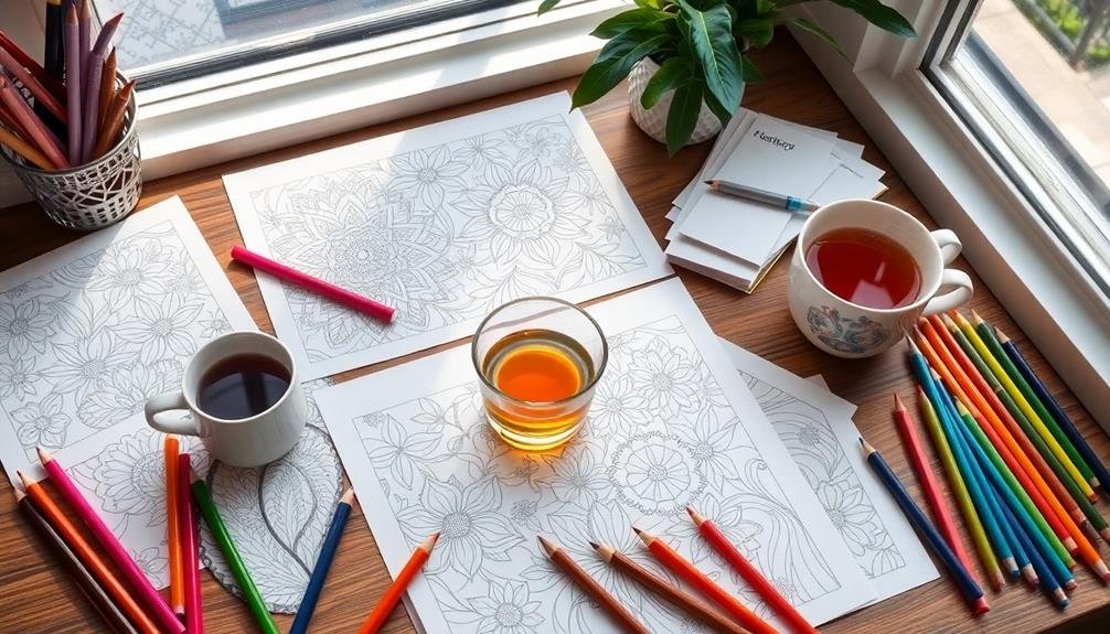 therapeutic benefits of coloring