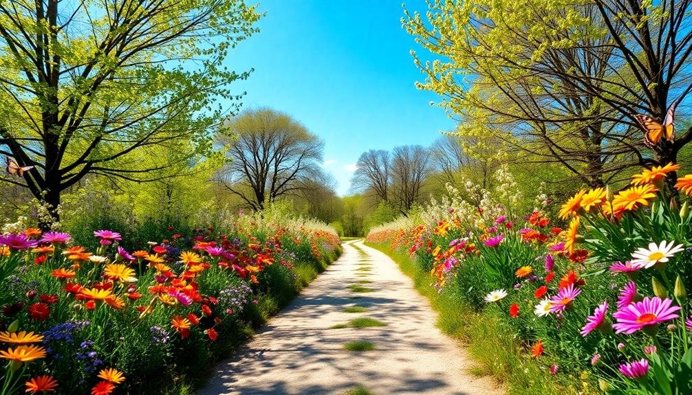 vibrant nature awakens spring
