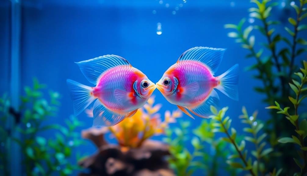 angelfish forming strong bonds