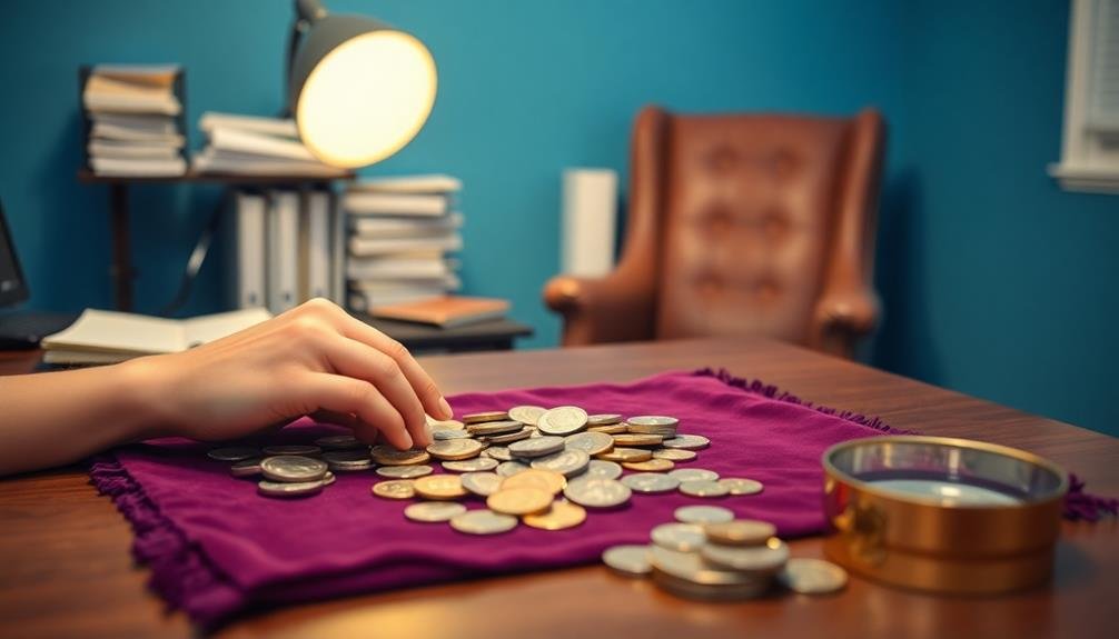anxiety free coin collection tips