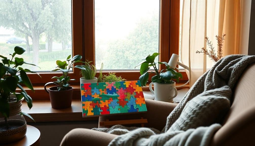 anxiety management through puzzles